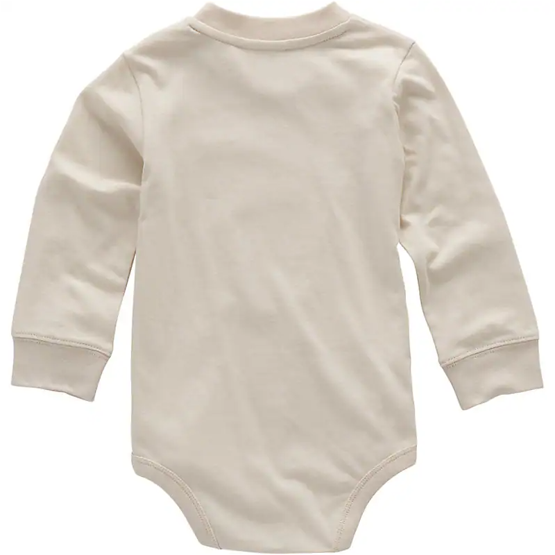 Boy's Carhartt Long Sleeve Pocket Bodysuit CA5011-CA35