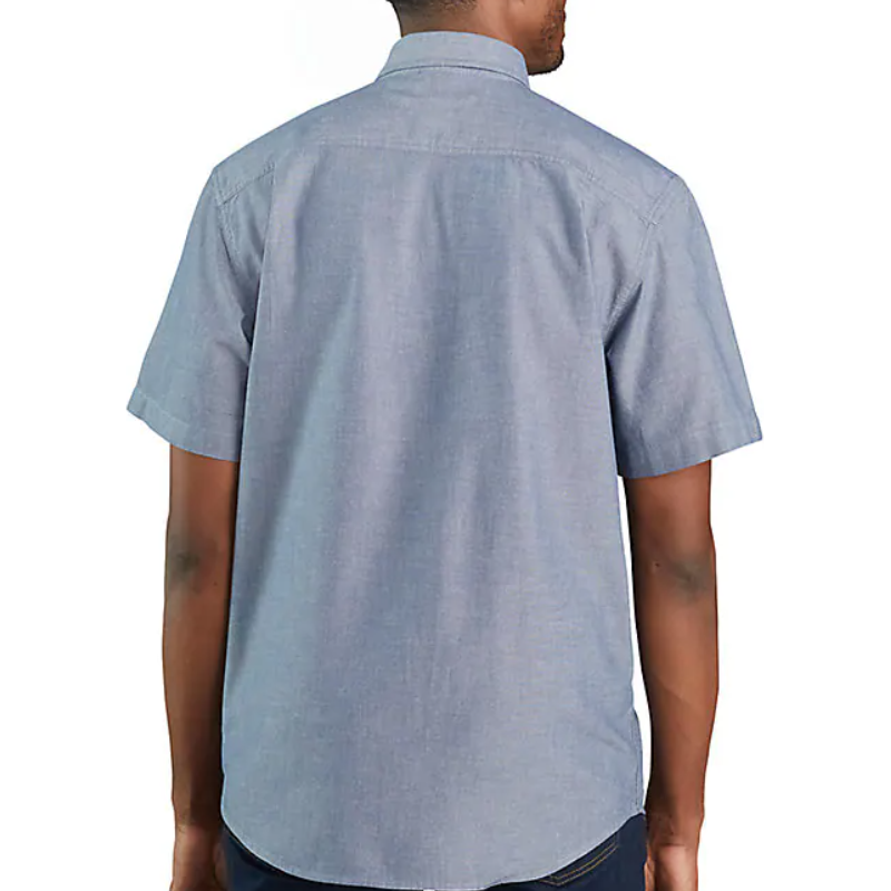 Men's Carhartt Loose Fit Chambray Short Sleeve Shirt - Denim 104369-499