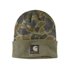 Men's Carhartt Camo Knit Cuffed Beanie 