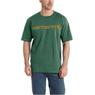 Men's Carhartt Loose Fit Short Sleeve Logo Graphic T-shirt - Green K195-GI0 - Crazy House Western Wear