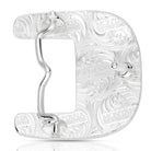 Women's Montana Silversmiths Clear Blue Sky Turquoise Buckle 55010