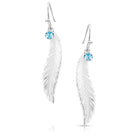 Women's Montana Silversmiths Cinderella Liberty American Made Earrings AMER5460