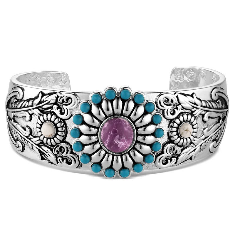 Women's Montana Silversmiths Desert Flower Cuff Bracelet BC6391