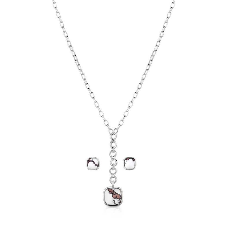 Women's Montana Silversmiths Band of Wild Horses Jewelry Set JS6199