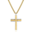 Men's Montana Silversmiths Faithful Tradition Cross Necklace NC6183