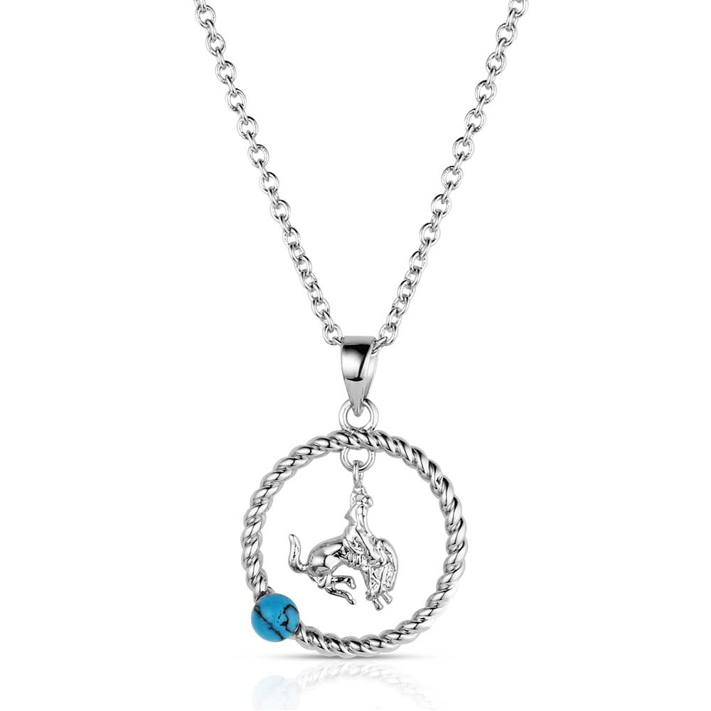 Women's Montana Silversmiths Rodeo Blues Necklace NC6385