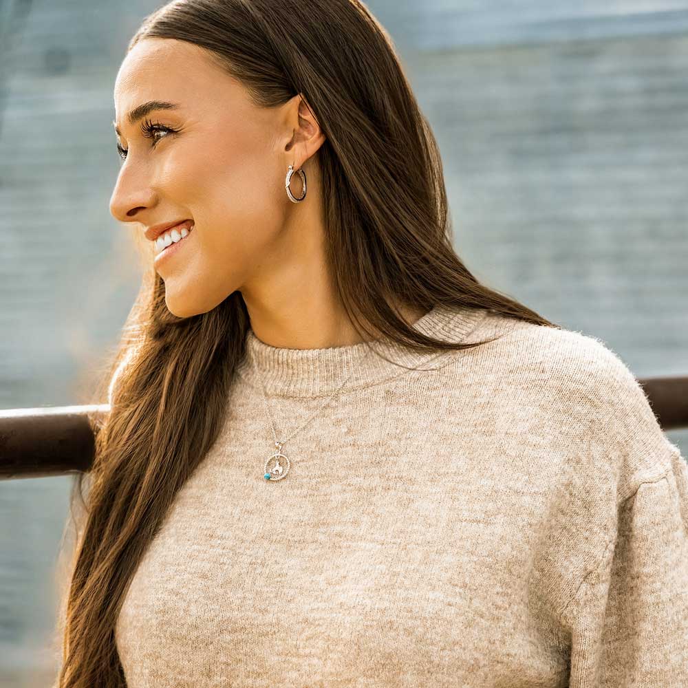 Women's Montana Silversmiths Rodeo Blues Necklace NC6385