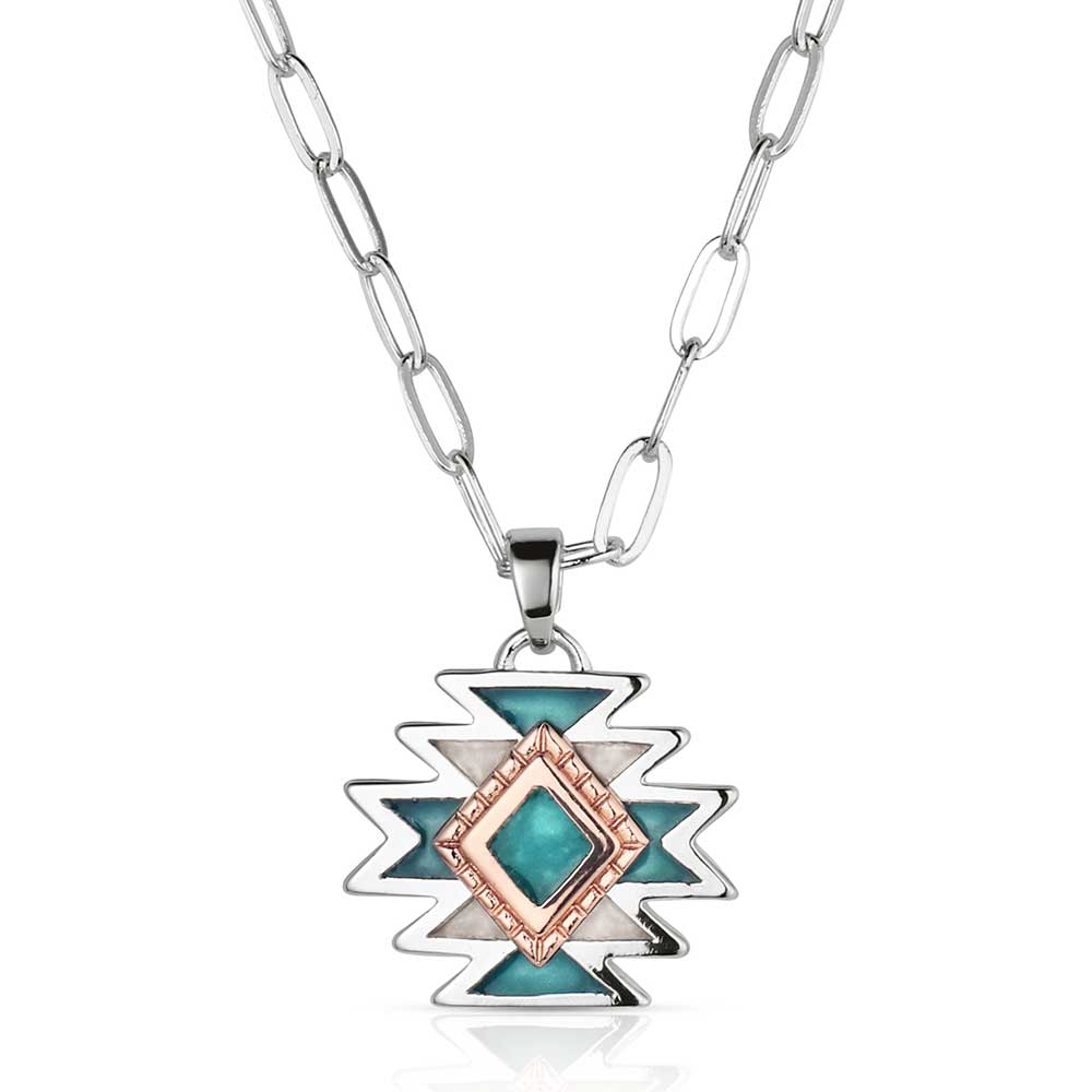 Women's Montana Silversmiths Mesa Mosaic Necklace NC6392