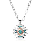 Women's Montana Silversmiths Mesa Mosaic Necklace NC6392