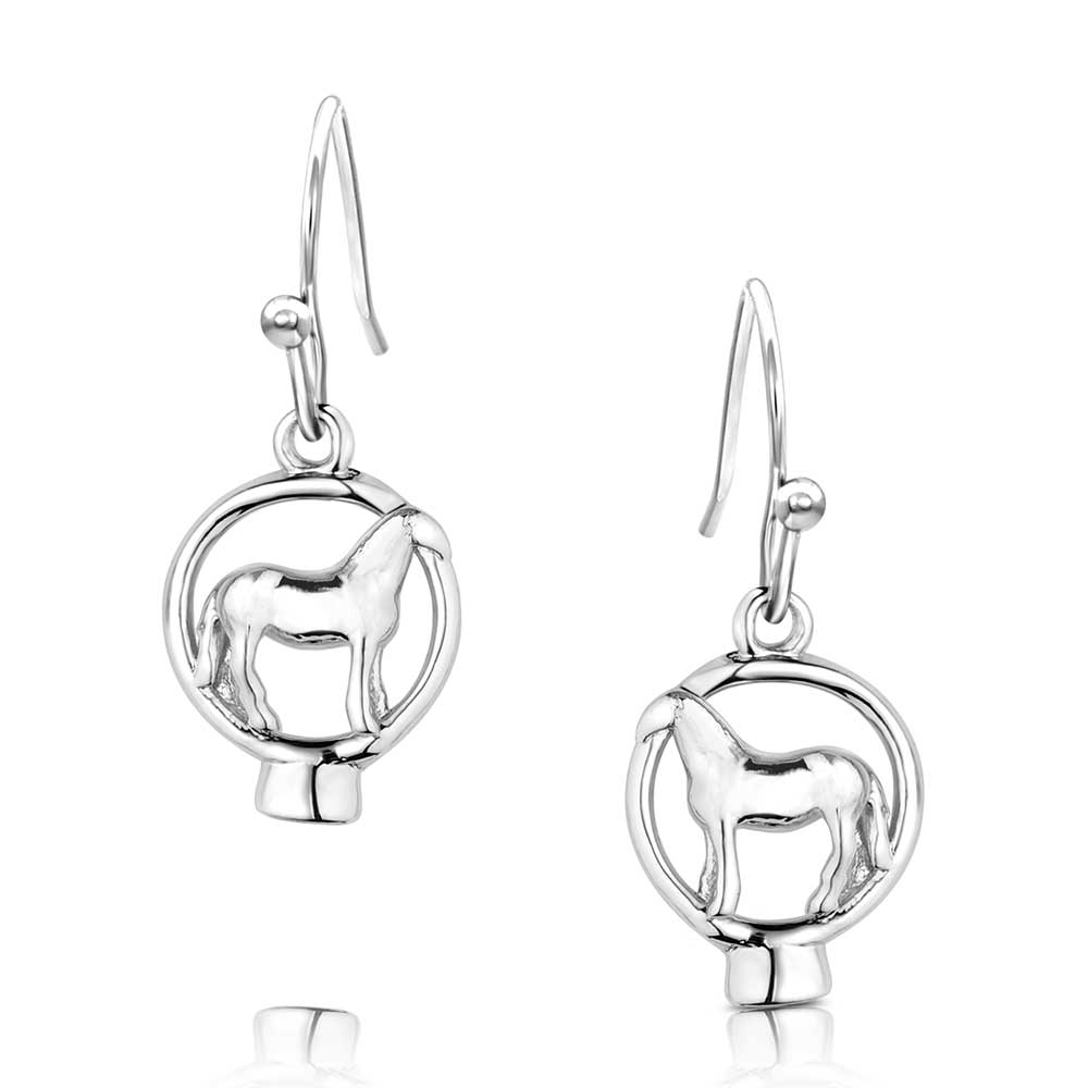 Women's Montana Silversmiths Horses of The World Earrings QER5971