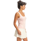 Women's Soft Pink Scoop Neck Tank Top DZ26A398-SP