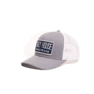 Crazy House Unisex Grey and White Snapback with Patch - Crazy House Western Wear