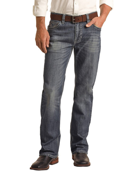 Rock and Roll Relaxed Fit Straight Leg Jeans - Crazy House Western Wear