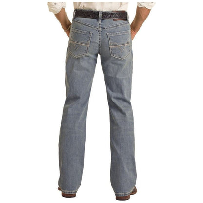 Rock and Roll Relaxed Fit Straight Leg Jeans - Crazy House Western Wear