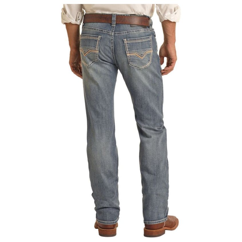 Rock and Roll Slim Fit Straight Leg Jeans - Crazy House Western Wear