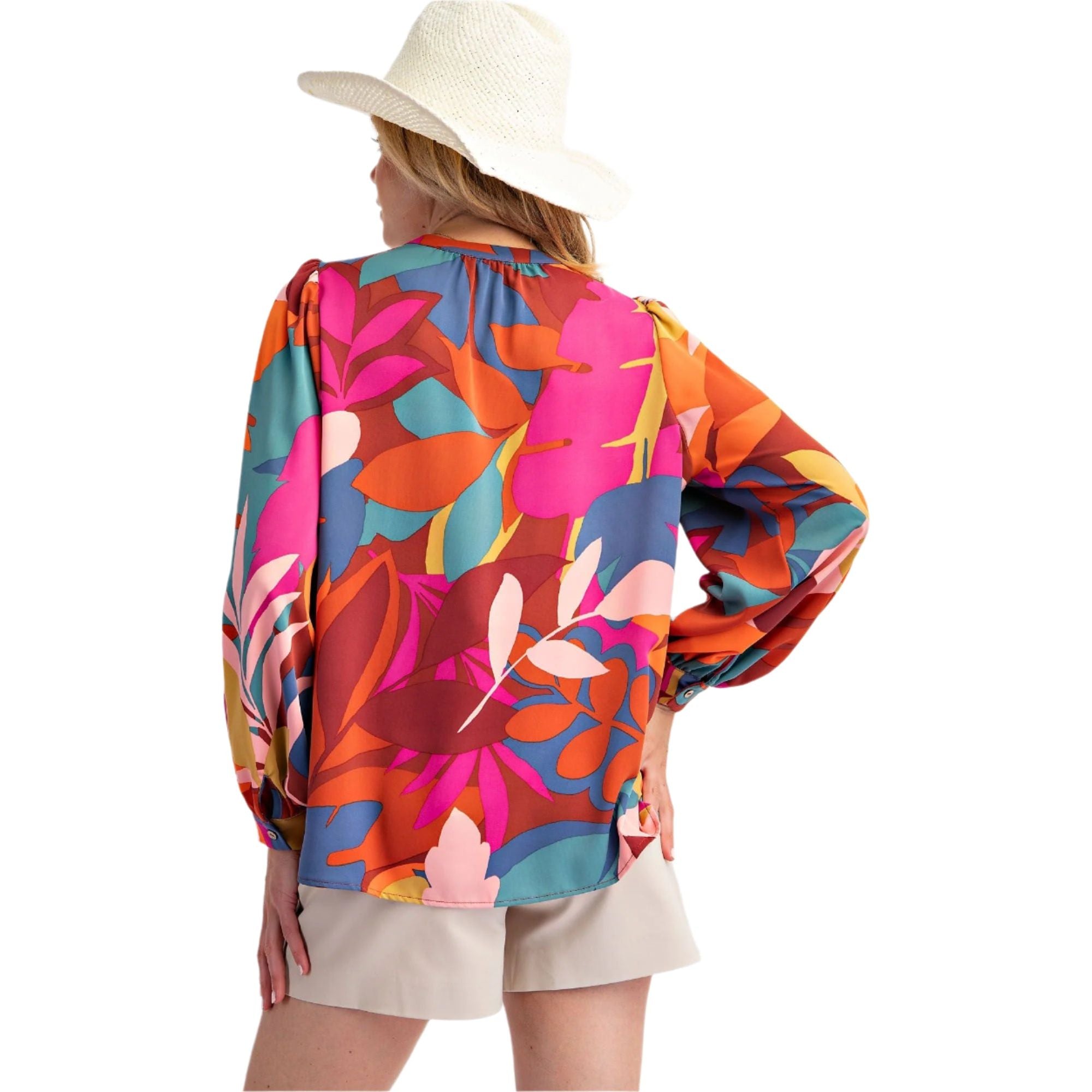 Women's Easel Sophia Twill Blouse ET71040 - Crazy House Western Wear