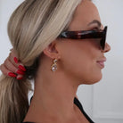 Women's Gold Serenity Earrings 