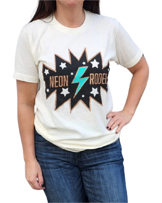 Neon Rodeo T-Shirt - Crazy House Western Wear