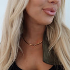 Women's Gold Water Resistant Julianna Necklace