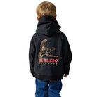 Burlebo Boy's Black Duck Wild Fleece Hoodie Y-FH-DKW-BLK