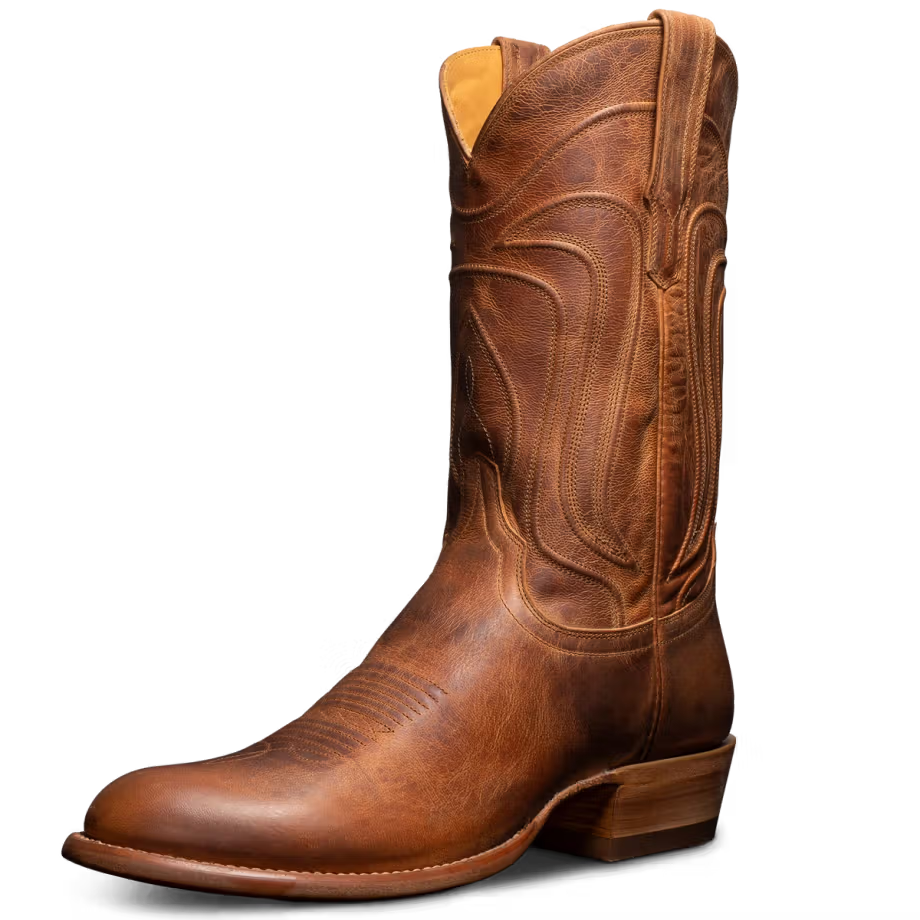 Tecovas Men's Scotch/Goat The Cartwright Round Toe Boots M10001SCO