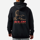 Burlebo Men's Black Duck Wild Fleece Hoodie FH-DKW-BLK