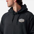 Burlebo Men's Black Iron Sharpens Iron Fleece Hoodie FH-ISI-BLK