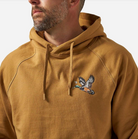 Burlebo Men's Light Brown Fleece Hoodie FH-OTF-LB