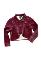 TwoFly Women's Wine Bandita Button Top 