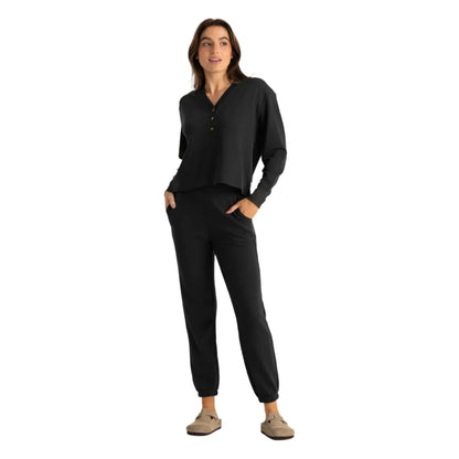 Women's Free Fly Waffle Jogger WWFLJ-328