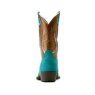 Girl's Ariat Teal Suede Western Boot 1