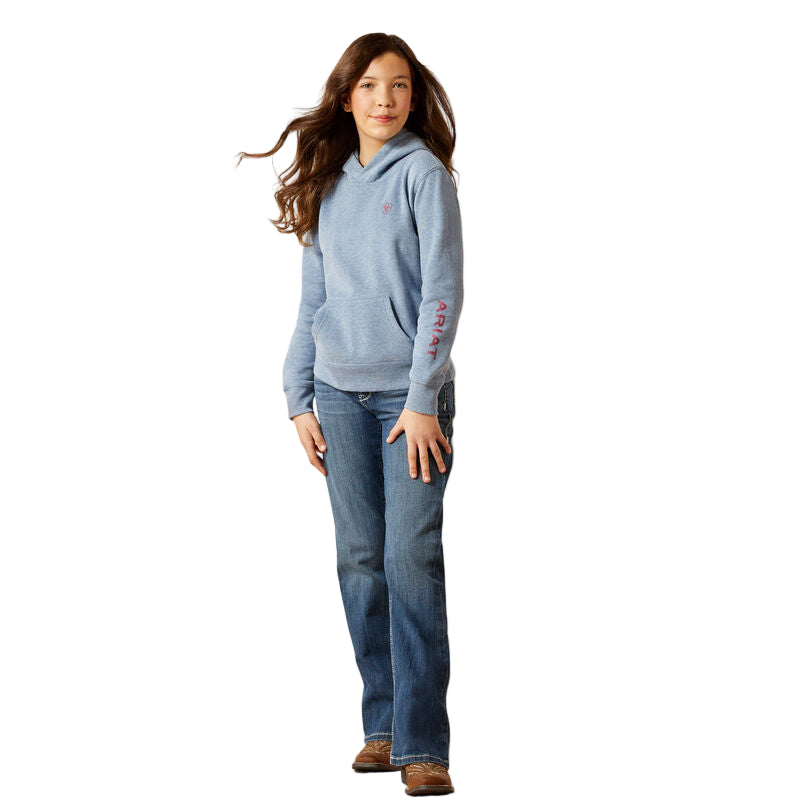 Girl's Ariat Vintage Indigo Heather 2.0 Hoodie 10065824