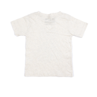 Girl's Beige Dot Bow Christmas Tree Short Sleeve T-shirt