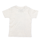 Girl's "Buddy Bites" Beige Christmas T-shirt
