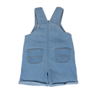 Girl's Carhartt Light Wash Bee Print Shortall 2 Piece Set CG9969-N108