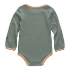 Girl's Carhartt Pink Sunflower C Long Sleeve Bodysuit CA7160-GH5