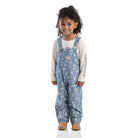 Girl's Carhartt Toddler Long Sleeve T-shirt and Printed Chambray Overall Set CG9949-N104
