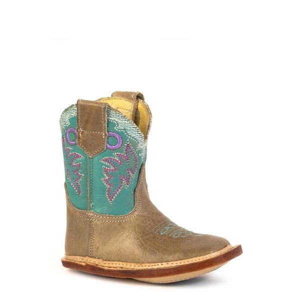 Girl's Infant Roper Karli Square Toe Boots 09-016-7912-8804