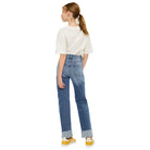 Girl's KanCan Nia High Rise Kids Straight Jeans YC20065M - Crazy House Western Wear