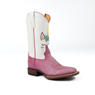 Girl's Macie Bean White and Pink Unicorn Boots
