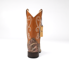 Girl's Twister Multi Colored Ivory Swirl Stitched Boots 446001697