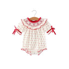 Girl's Valentines Day Polka dot Onesie