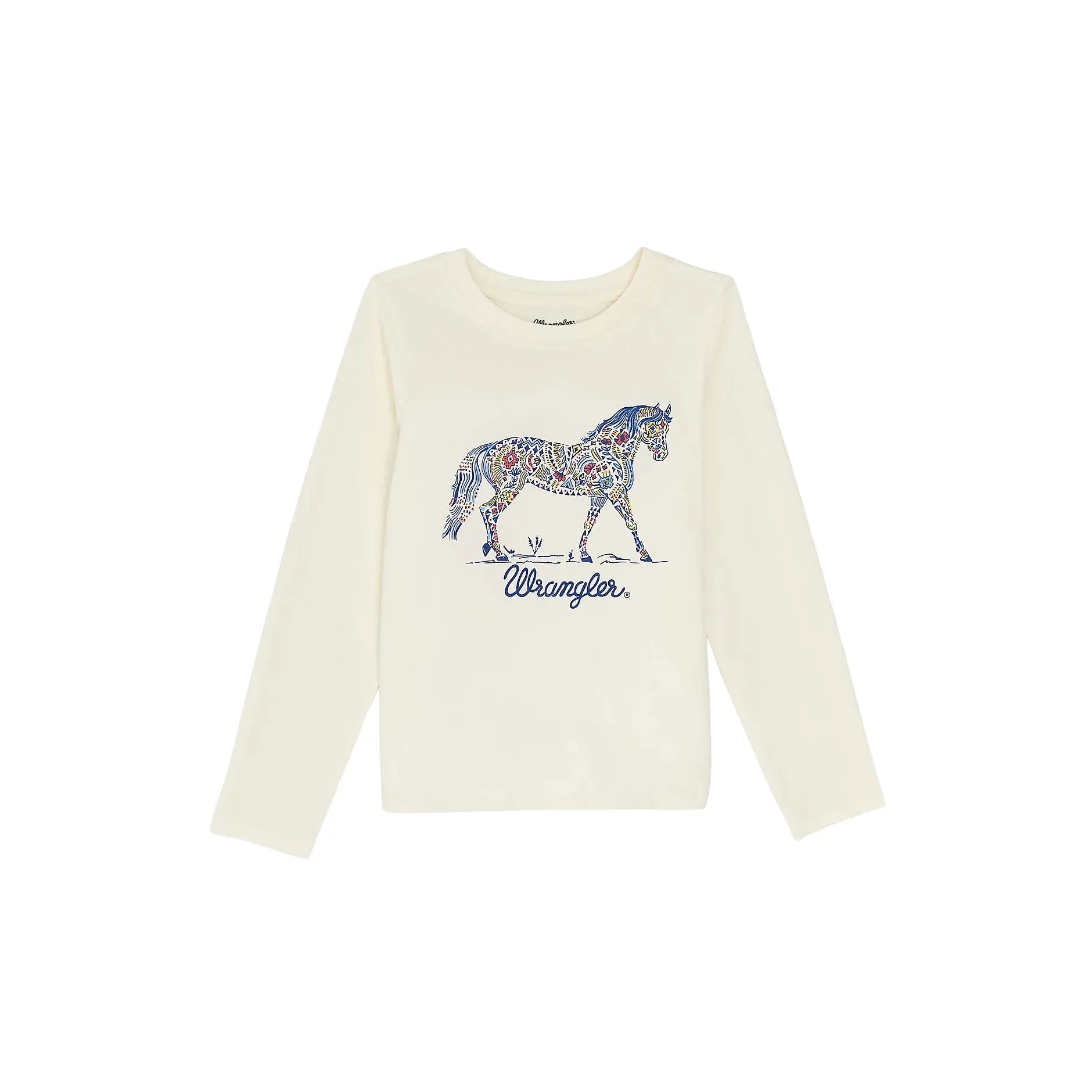 Girl's Wrangler Long Sleeve Western Graphic Tee 112367488