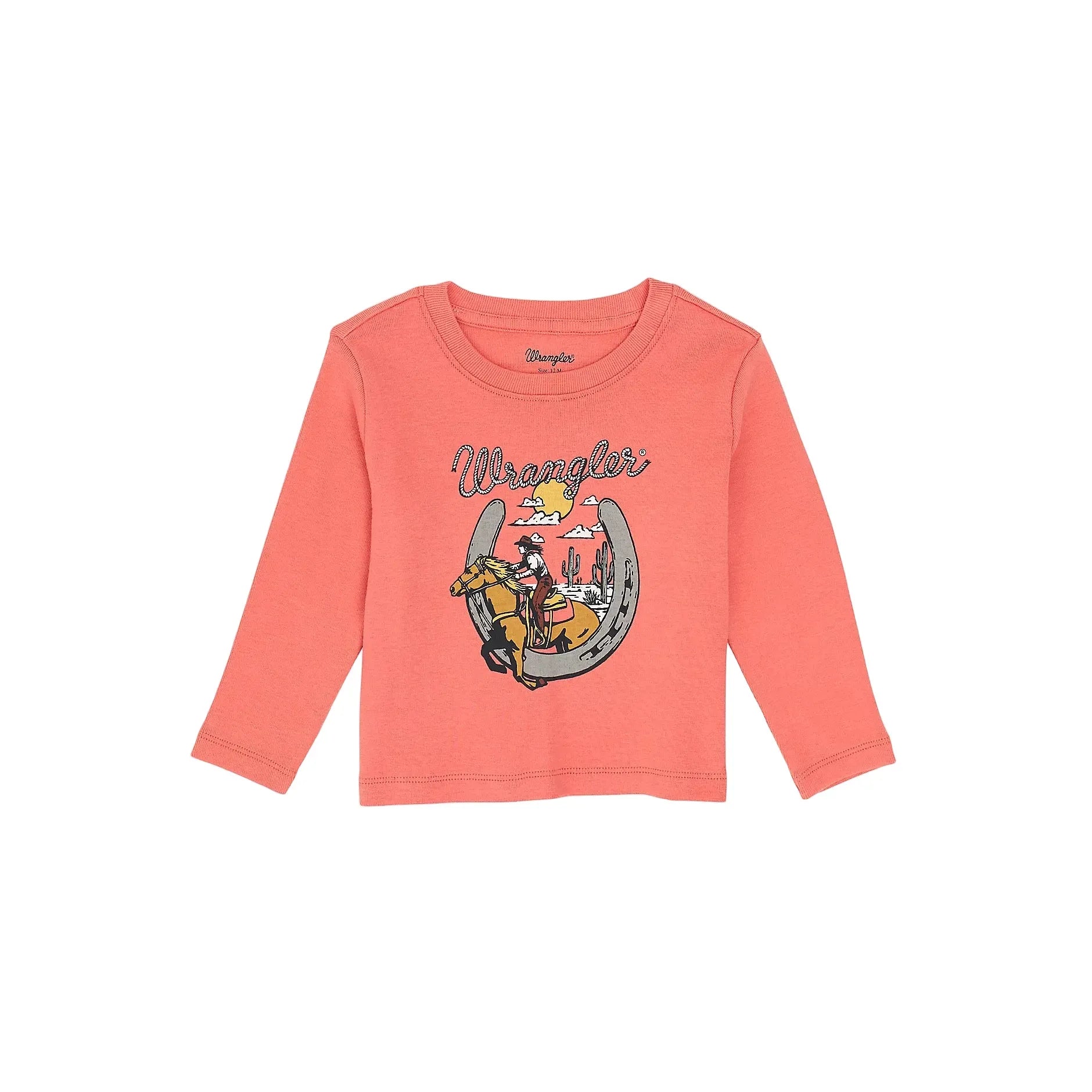 Girl's Wrangler Western Graphic Long Sleeve Tee 112367543