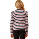 Girls Striped Knit Top GK1436
