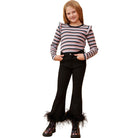 Girls Striped Knit Top GK1436