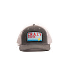 Crazy House Unisex Grey Snapback with Outfitter Patch - Crazy House Western Wear