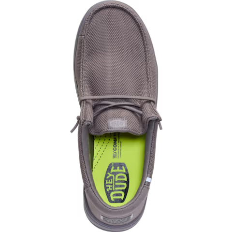 Men's Hey Dudes Wally Work Comp Toe Slip On Shoe 44349-029