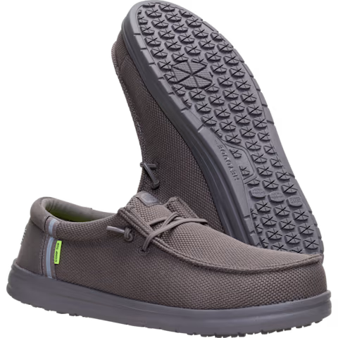 Men's Hey Dudes Wally Work Comp Toe Slip On Shoe 44349-029