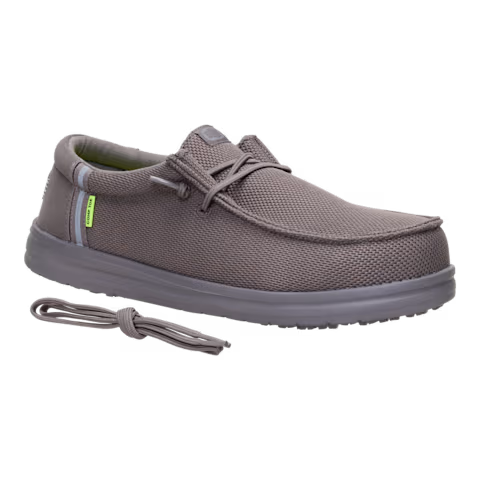 Men's Hey Dudes Wally Work Comp Toe Slip On Shoe 44349-029